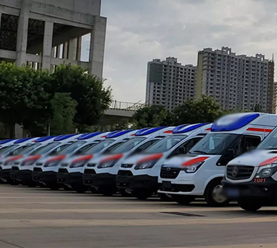 张家川服务车队展示