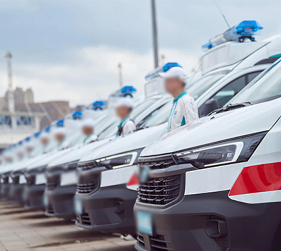 张家川服务车队展示